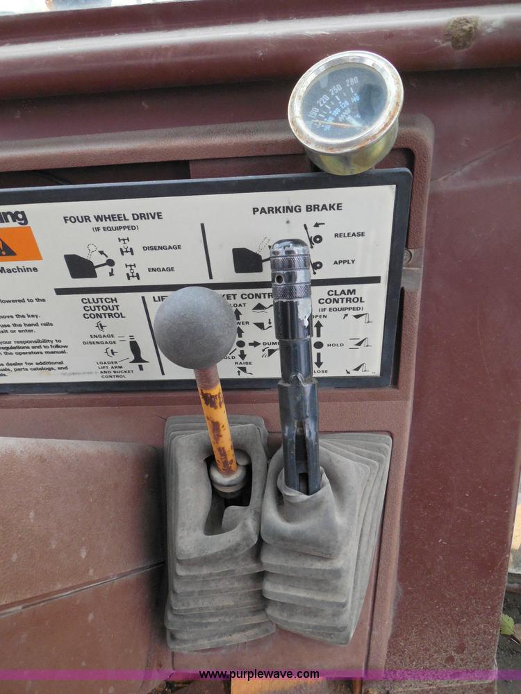 image for item I3344 1994 Case 580 Super K backhoe