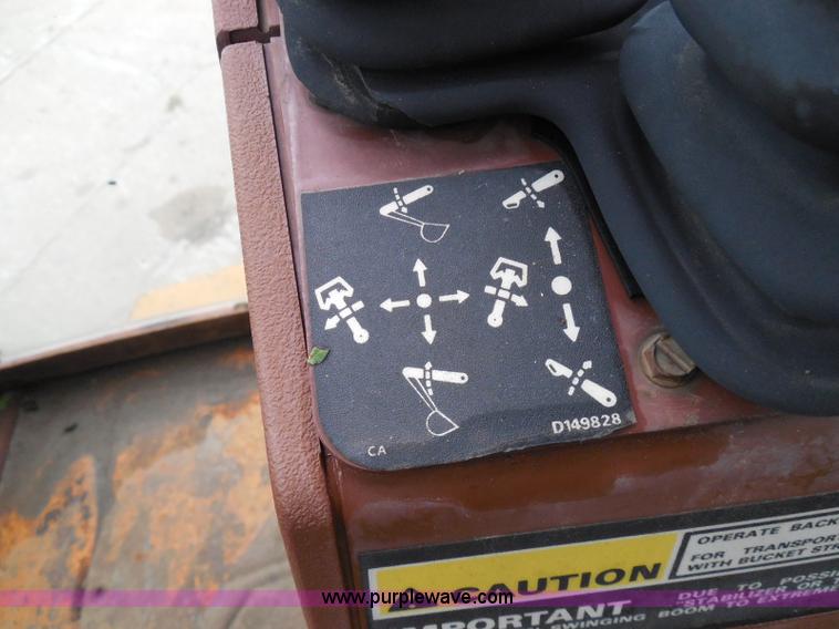 image for item I3344 1994 Case 580 Super K backhoe