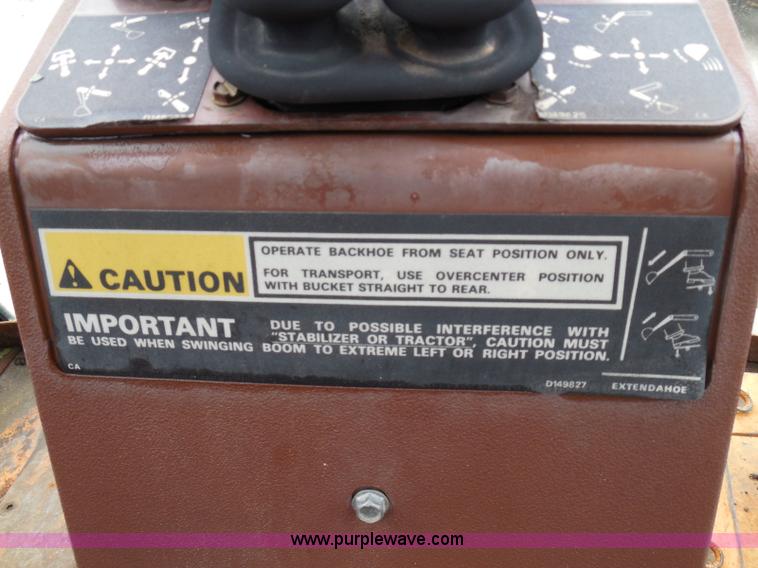 image for item I3344 1994 Case 580 Super K backhoe