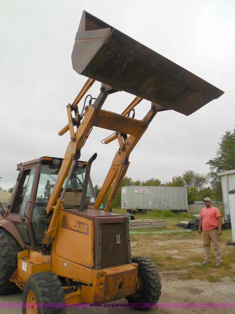 image for item I3344 1994 Case 580 Super K backhoe