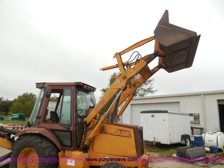 image for item I3344 1994 Case 580 Super K backhoe