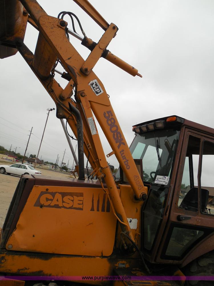image for item I3344 1994 Case 580 Super K backhoe