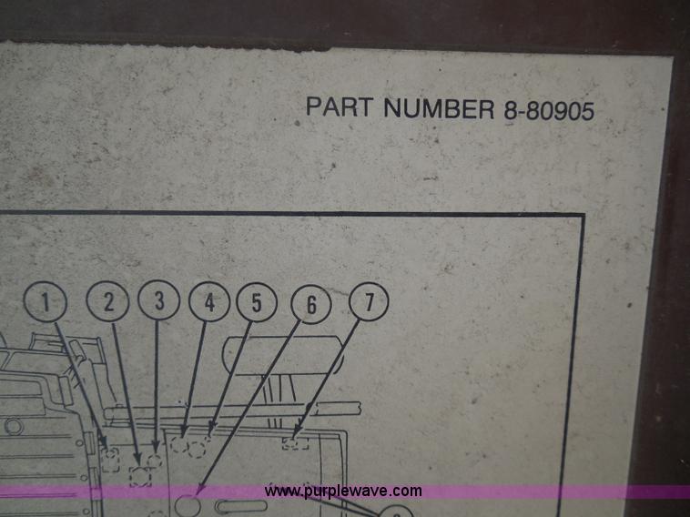 image for item I3344 1994 Case 580 Super K backhoe