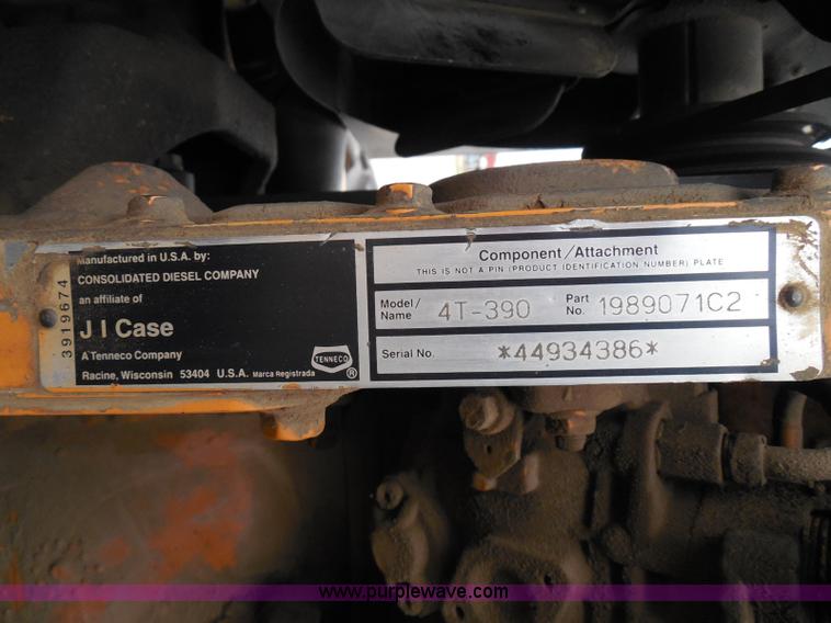 image for item I3344 1994 Case 580 Super K backhoe