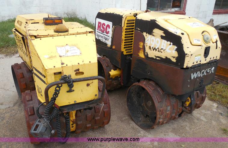 image for item I3345 (2) Wacker RT82-SC trench compactors