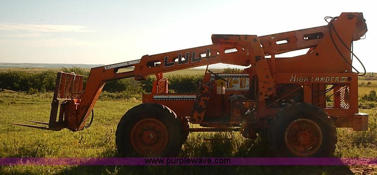 image for item I5754 1986 Lull 644-TT Highlander II telehandler
