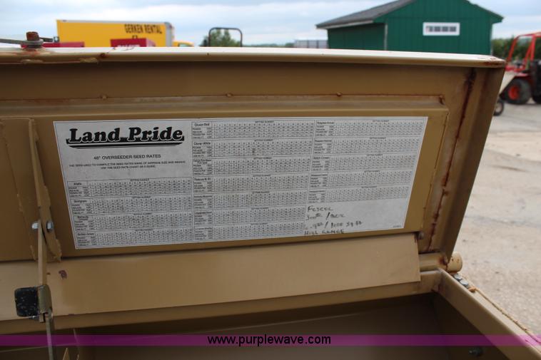 image for item I5826 Land Pride OS1548 seeder