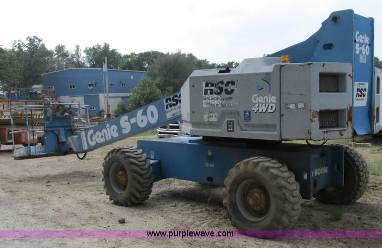 image for item I8951 1997 Genie S60 boom lift
