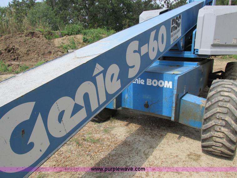image for item I8951 1997 Genie S60 boom lift
