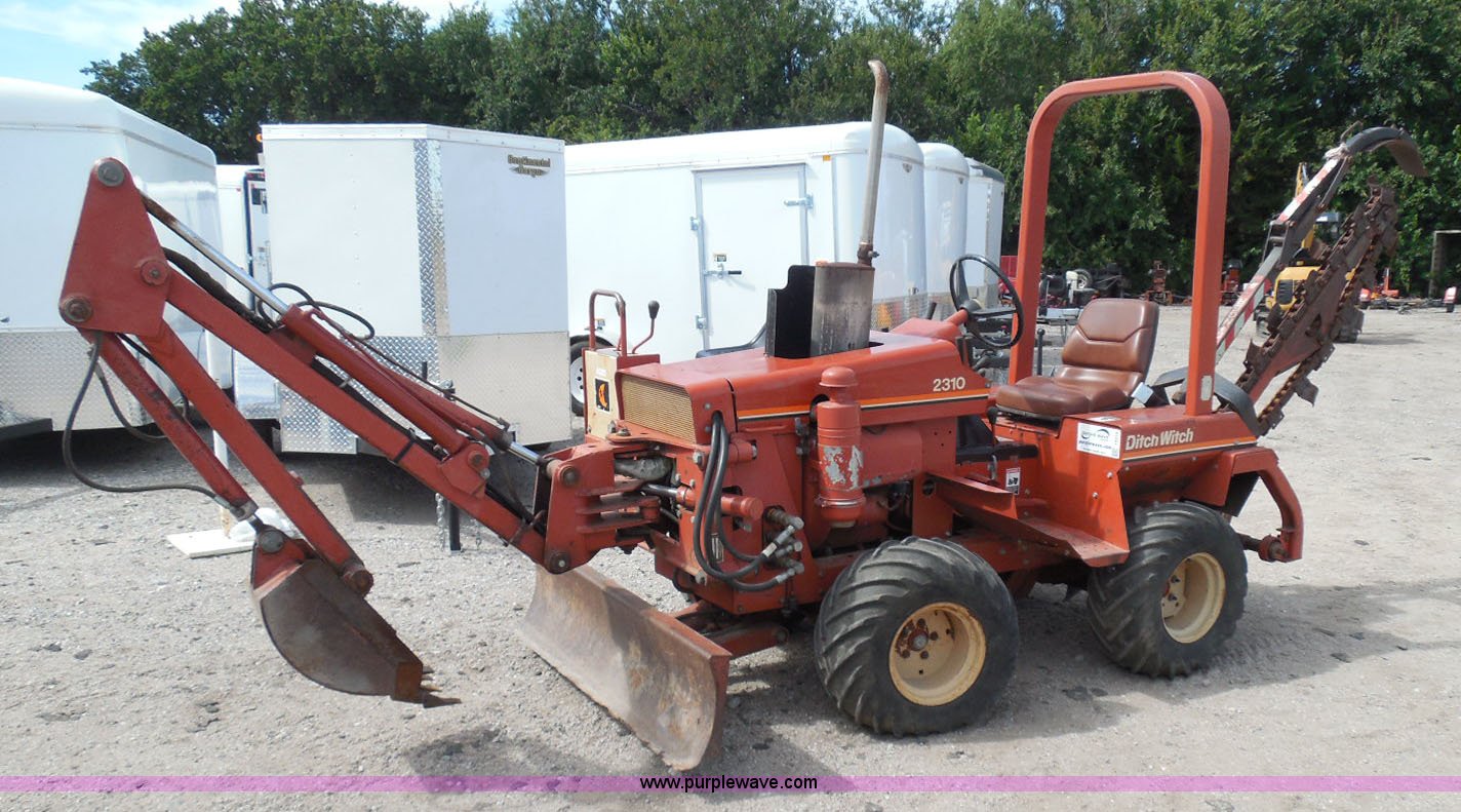 Ditch Witch 2310 trencher in Wichita, KS Item I3314 sold Purple Wave