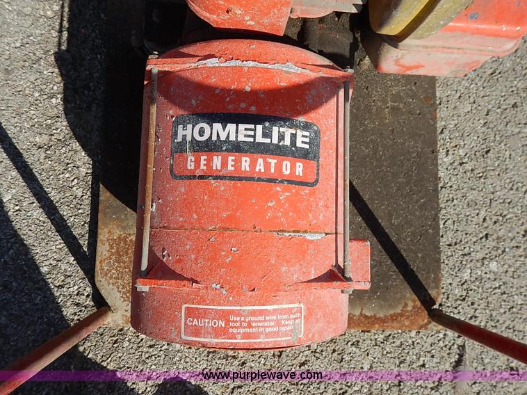 image for item AY9195 Homelite generator