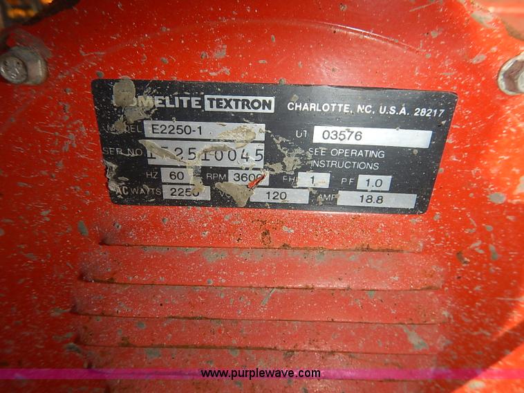 image for item AY9195 Homelite generator