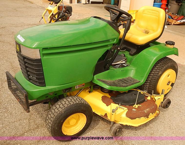 image for item BD9907 John Deere GT245 riding lawn mower