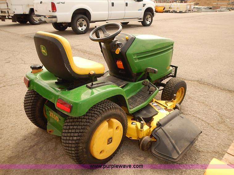 image for item BD9907 John Deere GT245 riding lawn mower