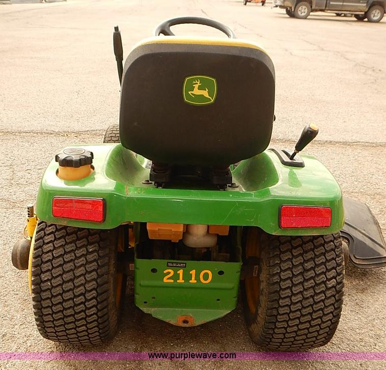 image for item BD9907 John Deere GT245 riding lawn mower