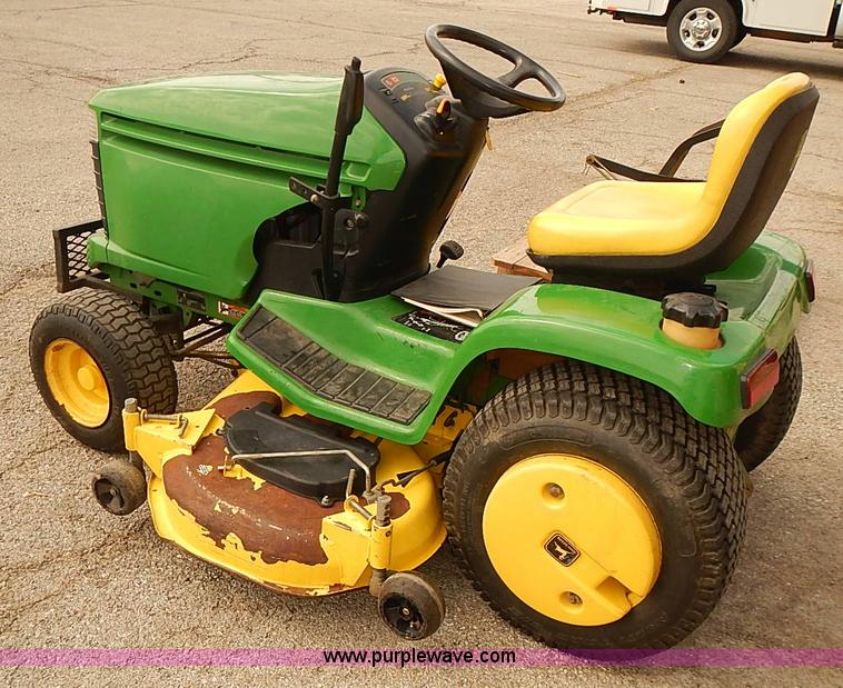 image for item BD9907 John Deere GT245 riding lawn mower
