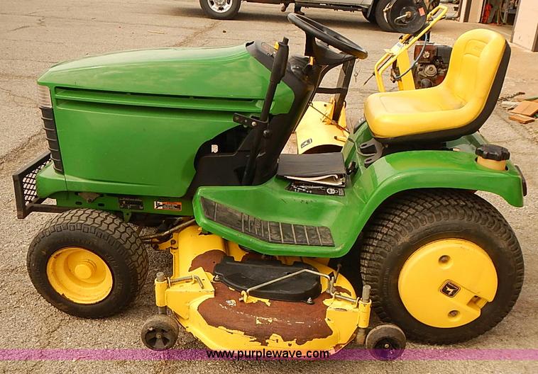 image for item BD9907 John Deere GT245 riding lawn mower