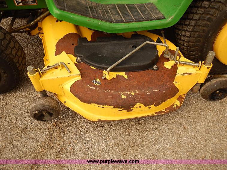 image for item BD9907 John Deere GT245 riding lawn mower