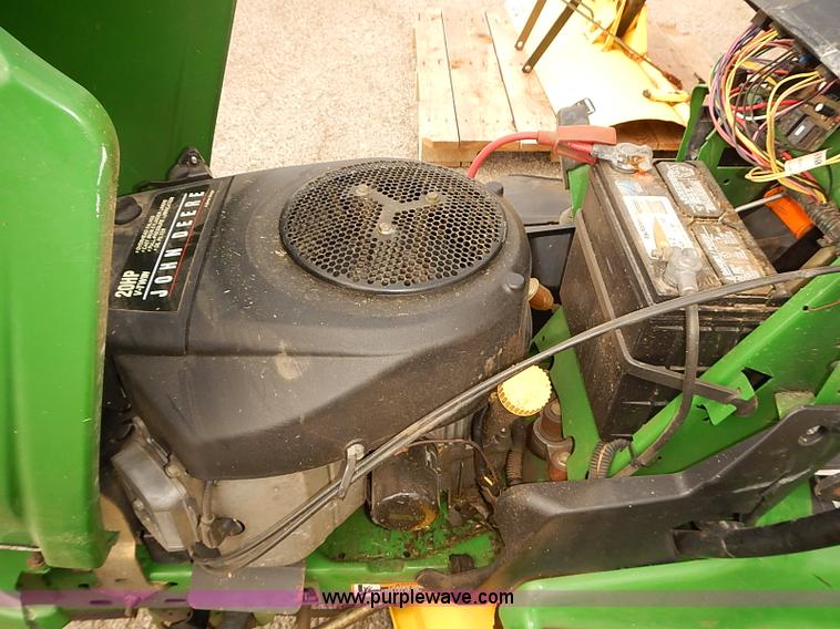 image for item BD9907 John Deere GT245 riding lawn mower