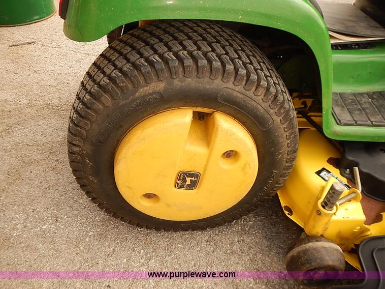 image for item BD9907 John Deere GT245 riding lawn mower