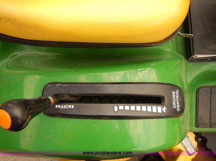 image for item BD9907 John Deere GT245 riding lawn mower