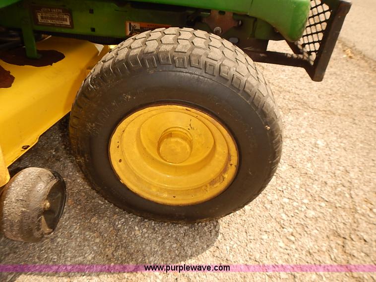 image for item BD9907 John Deere GT245 riding lawn mower