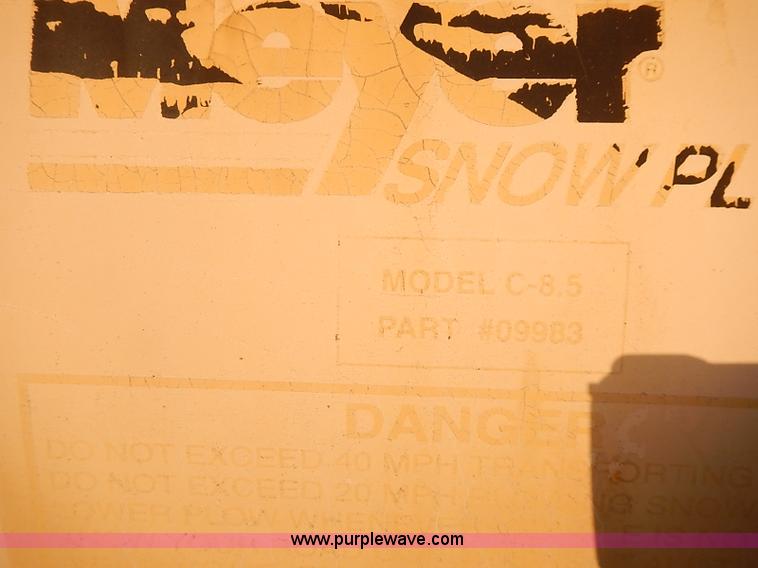 image for item BD9914 Meyer C-8.5 snow plow