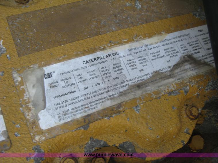 image for item E7939 2001 GMC C7500 dump truck