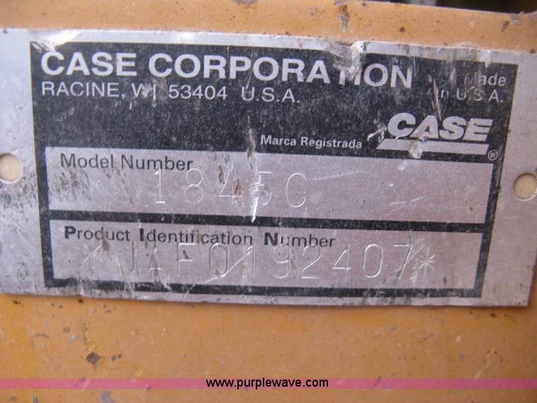 image for item E7944 1996 Case 1845C skid steer