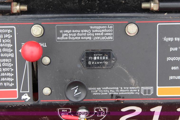 image for item I5769 Toro Z-Master lawn mower