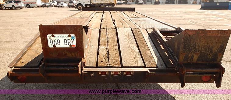 image for item J3120 1991 Holden flatbed trailer