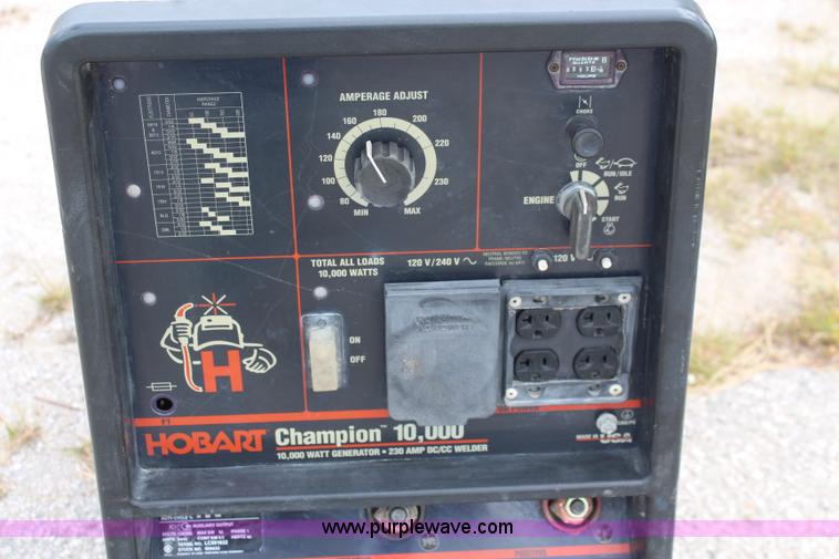 image for item AV9458 Hobart Champion 10,000 portable welder