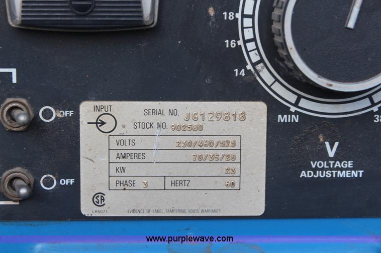 image for item AV9461 Miller Deltaweld 450 DC arc welder