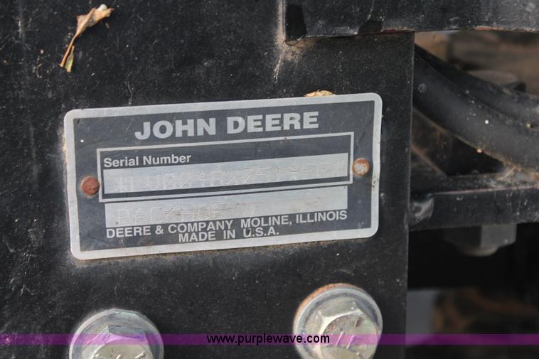 image for item AV9462 John Deere 48 backhoe attachment