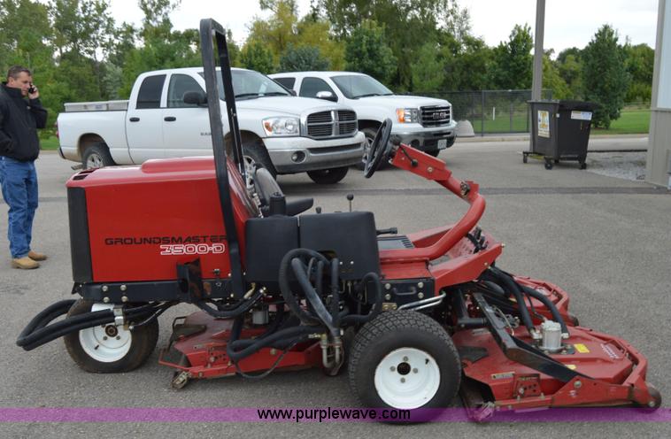 image for item AW9169 Toro 3500D Sidewinder Groundmaster lawn mower