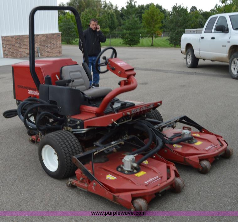 image for item AW9169 Toro 3500D Sidewinder Groundmaster lawn mower