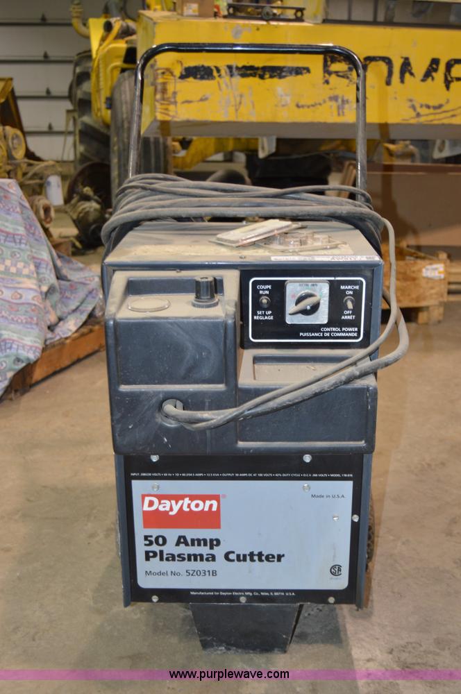 image for item AW9175 Dayton 50 amp plasma cutter
