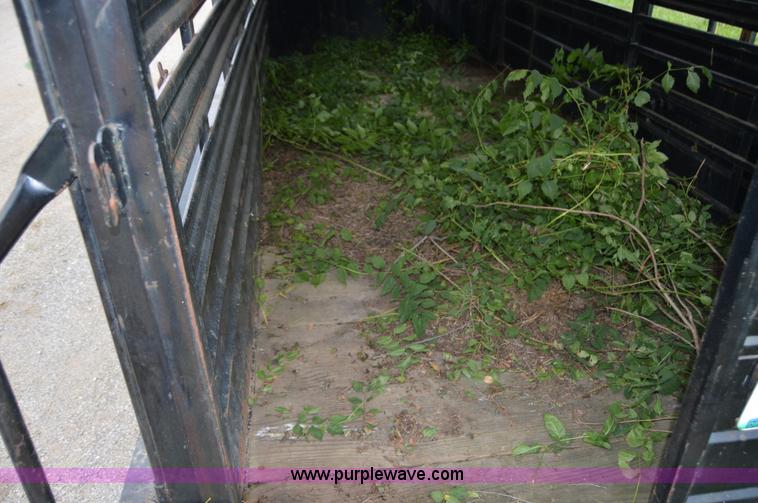 image for item AW9179 1983 W-W All Around Cattle Trailer