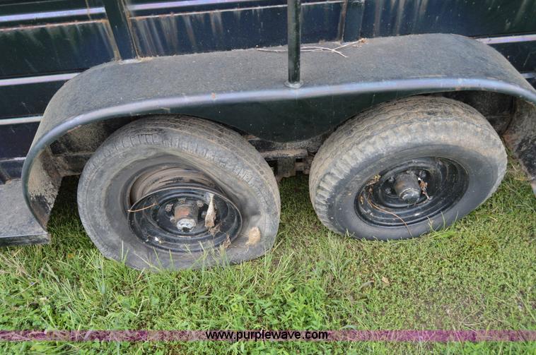 image for item AW9179 1983 W-W All Around Cattle Trailer