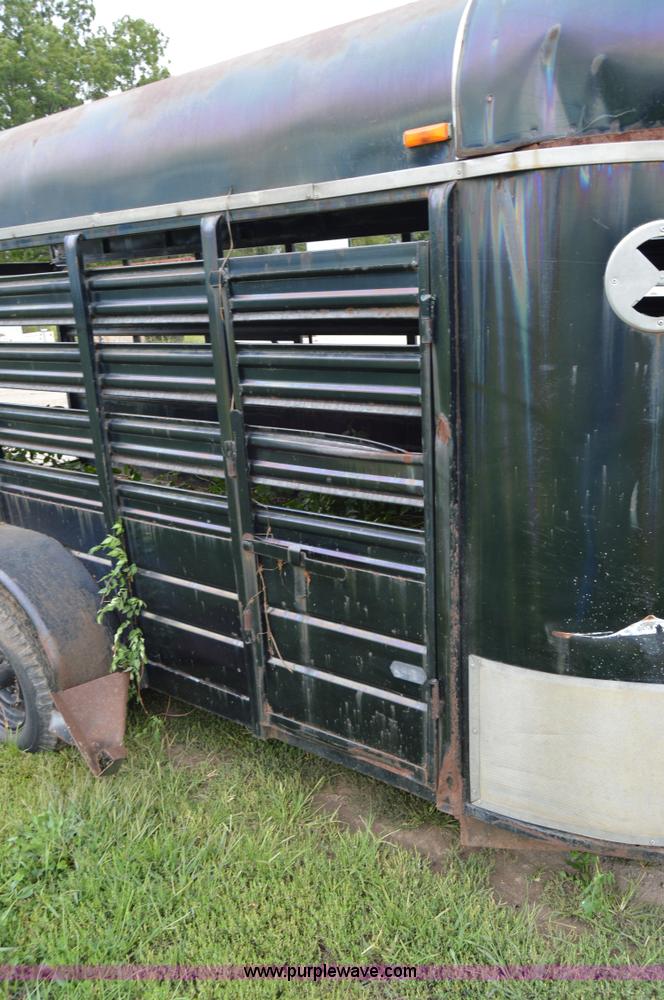 image for item AW9179 1983 W-W All Around Cattle Trailer