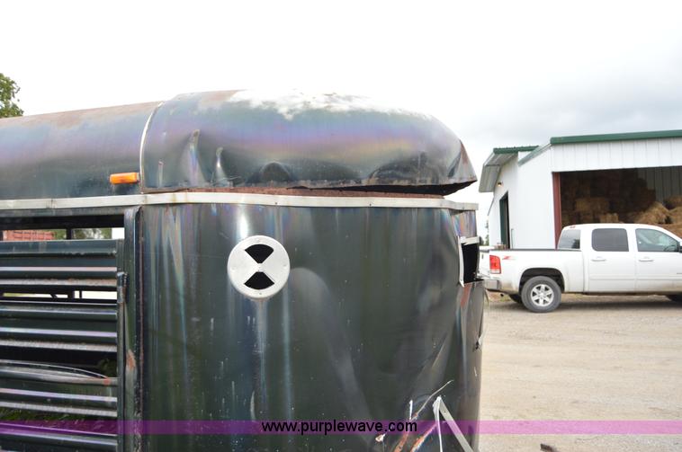 image for item AW9179 1983 W-W All Around Cattle Trailer