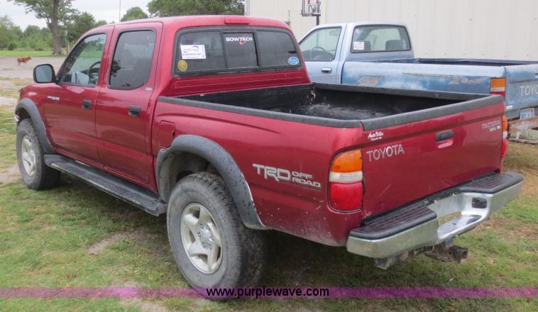 image for item D2154 2001 Toyota Tacoma SR5 Double Cab pickup truck