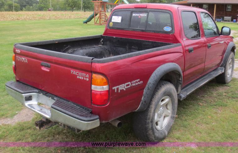 image for item D2154 2001 Toyota Tacoma SR5 Double Cab pickup truck