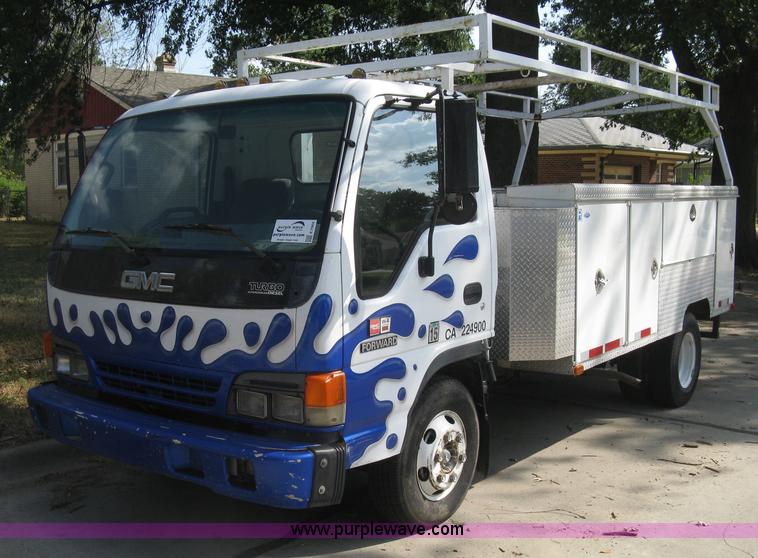 image for item E7964 1996 GMC W4-Forward utility truck