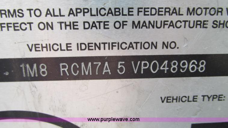 image for item G9102 1996 MCI MC-12 coach bus