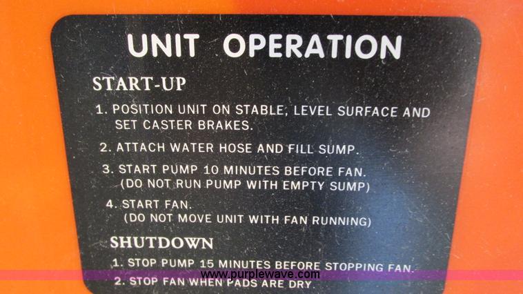 image for item G9103 2002 Port-A-Cool cooler