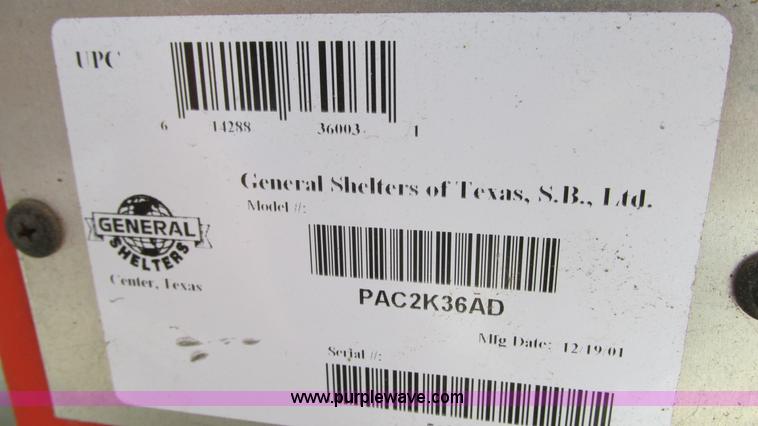 image for item G9104 2002 Port-A-Cool cooler