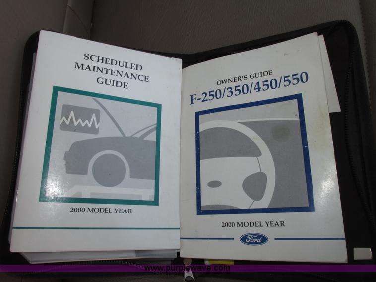 image for item G9951 2000 Ford F250 Super Duty XL SuperCab utility truck