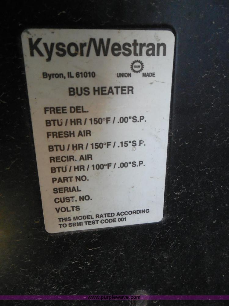 image for item I3317 1998 Ford B800 school bus