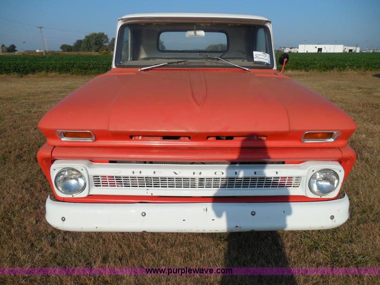 image for item I3320 1966 Chevrolet C10 pickup truck